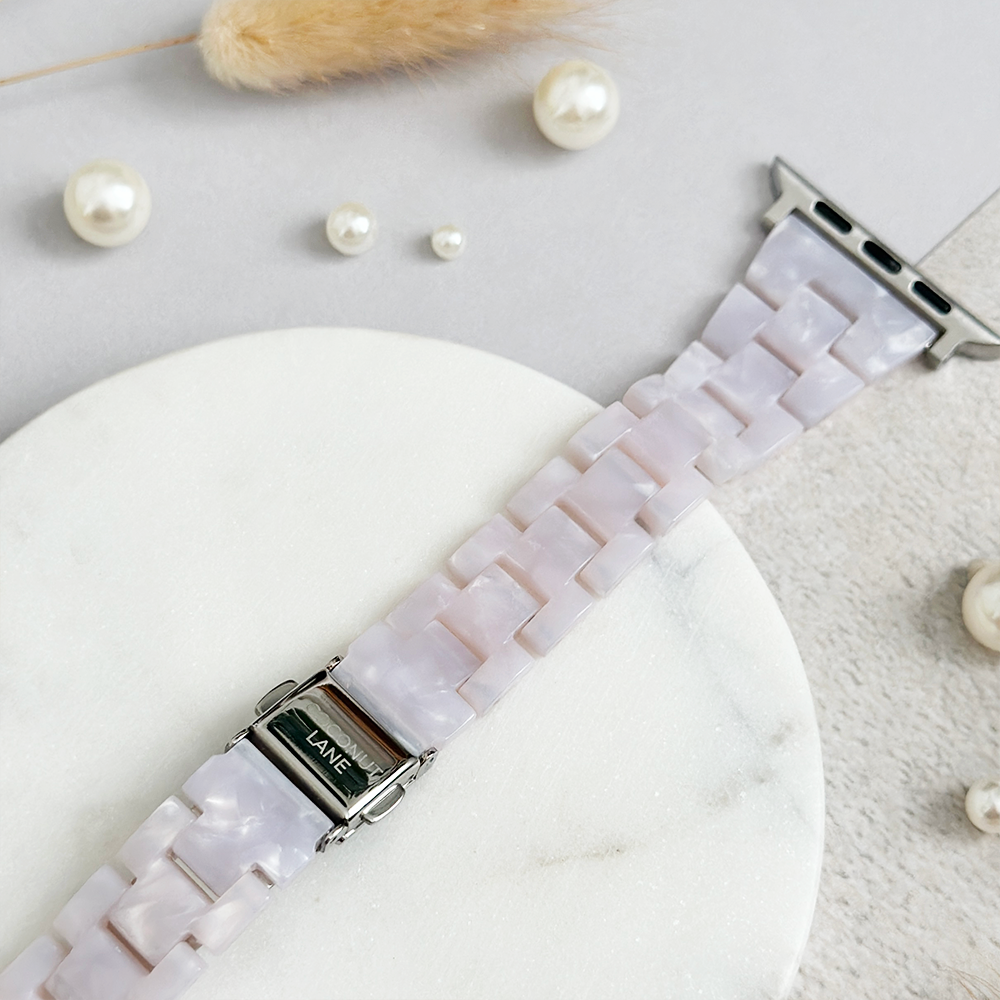 NEW - Slim Luxe Pearl Apple Watch Strap