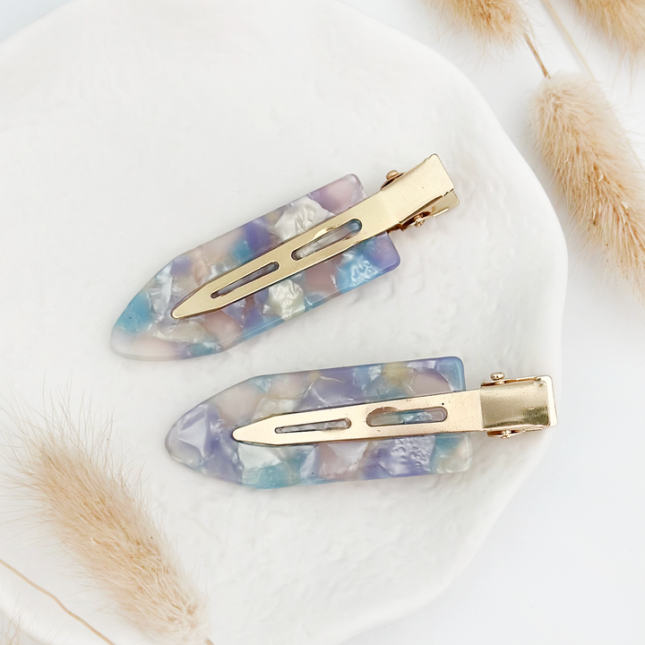 Creaseless Hair Clips - Oceanic Opal