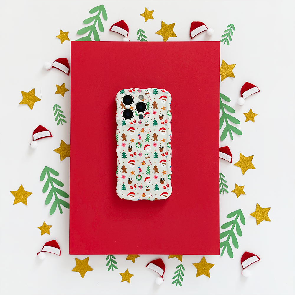 Wavy Phone Case - Christmas Party