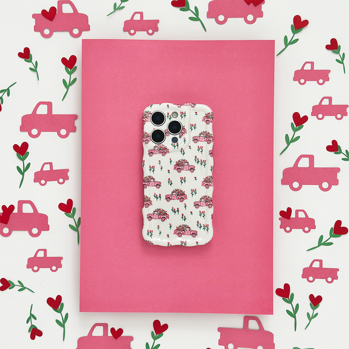 NEW - Wavy Phone Case - Love Truck