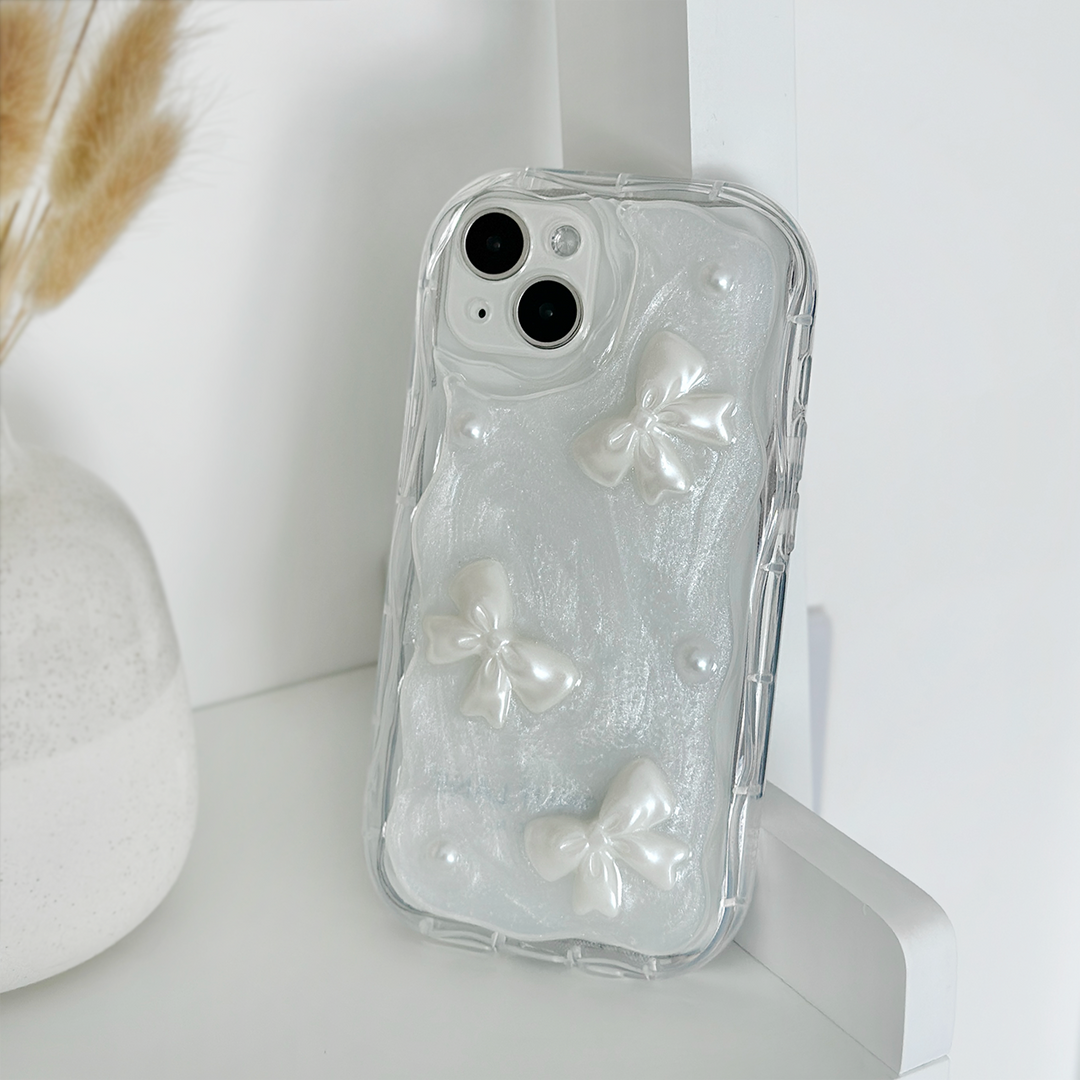 Pearls & Bows iPhone Case | Phone Cases | Coconut Lane Pearls & Bows iPhone Case | Phone Cases | Coconut Lane