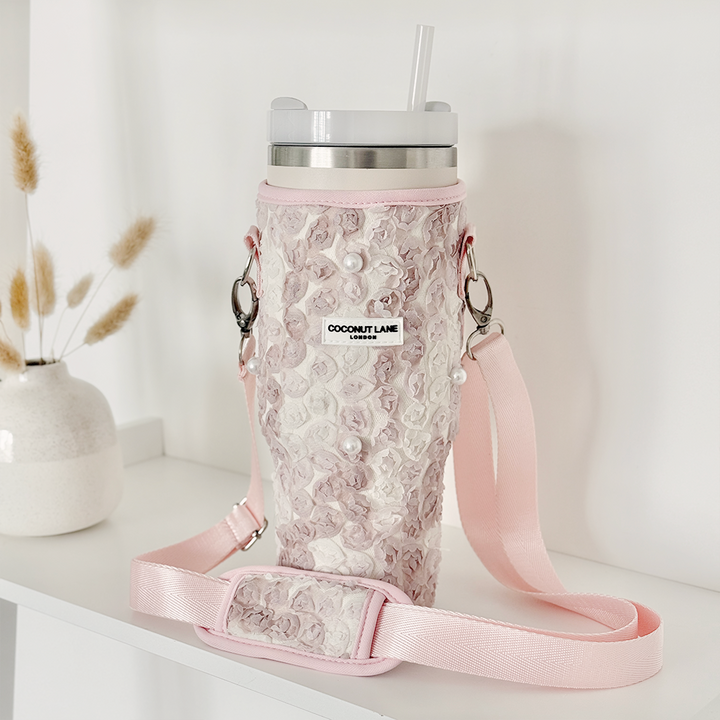 Tumbler Carry Case - Pearls in Bloom