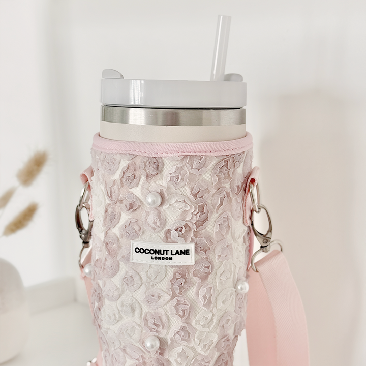 Tumbler Carry Case - Pearls in Bloom