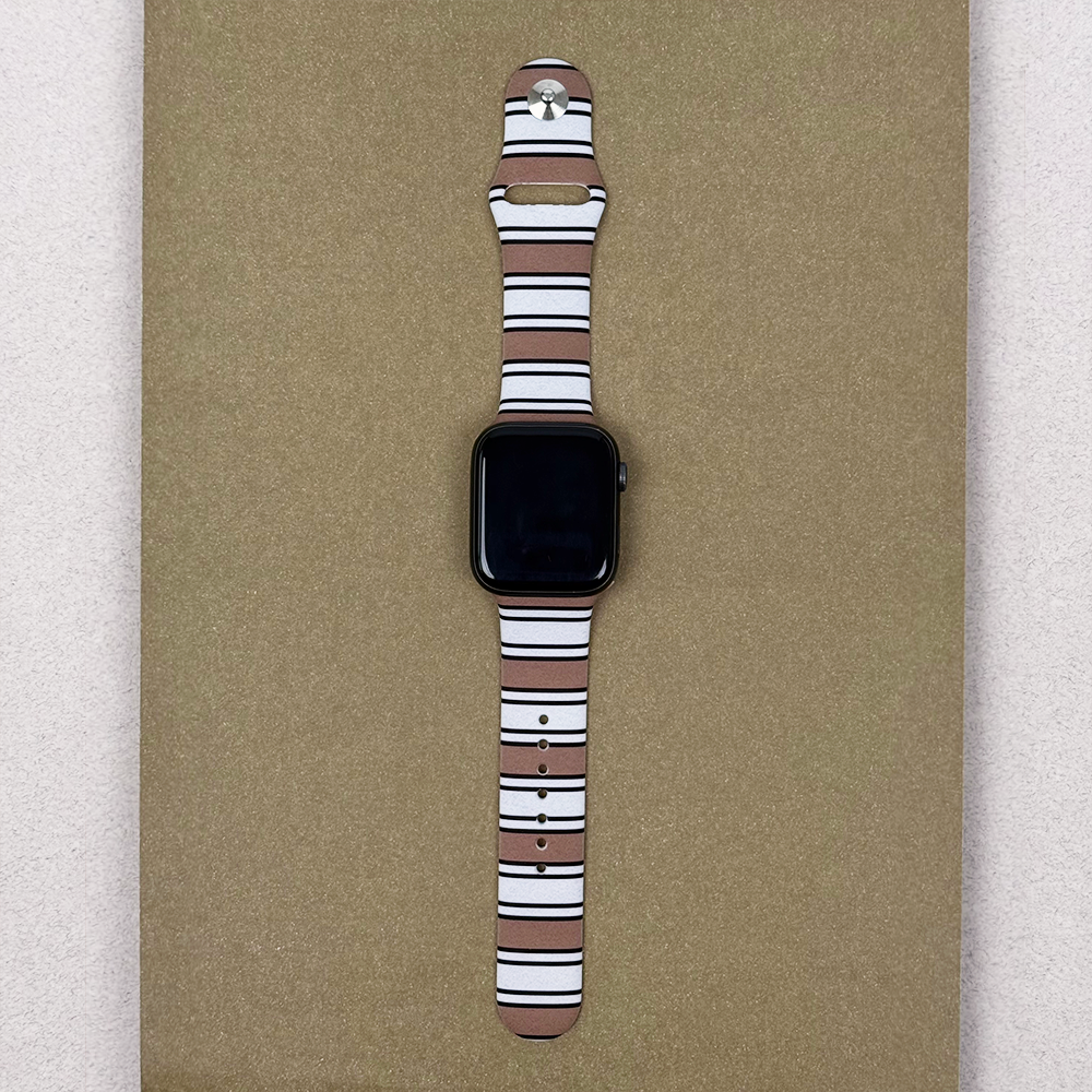 Retro Stripes Apple Watch Strap