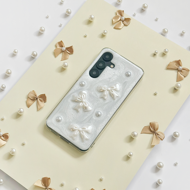 Samsung Pearls & Bows Phone Case