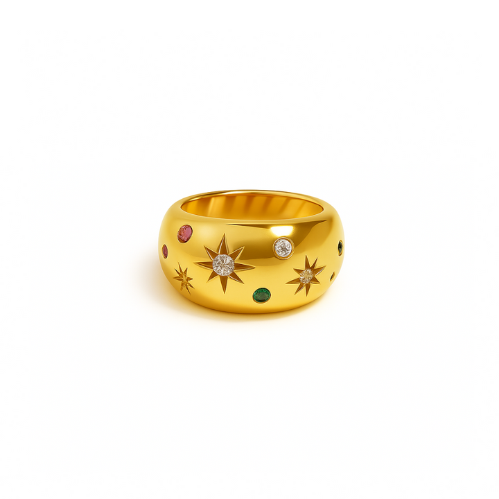 Stargaze Signet Ring