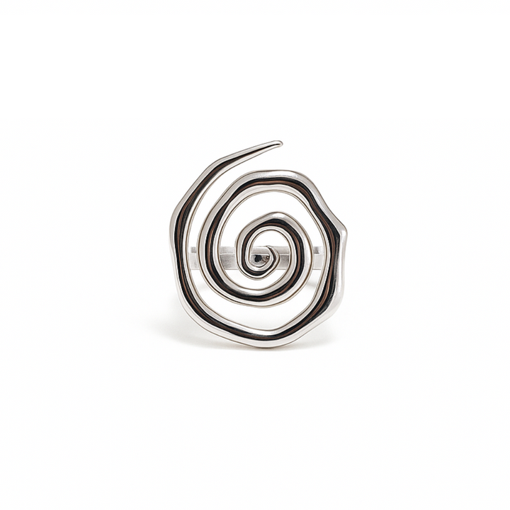 Sunset Spiral Ring