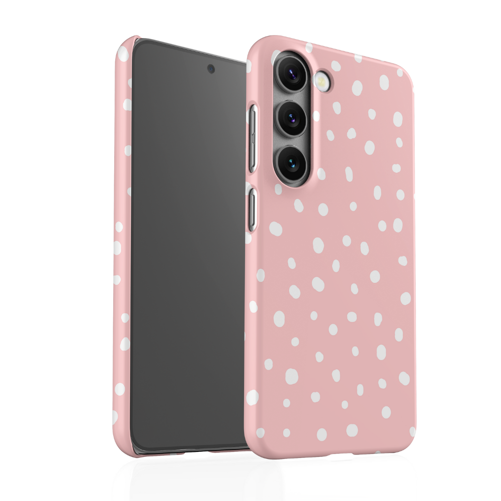 Samsung Phone Case - Pink Spots