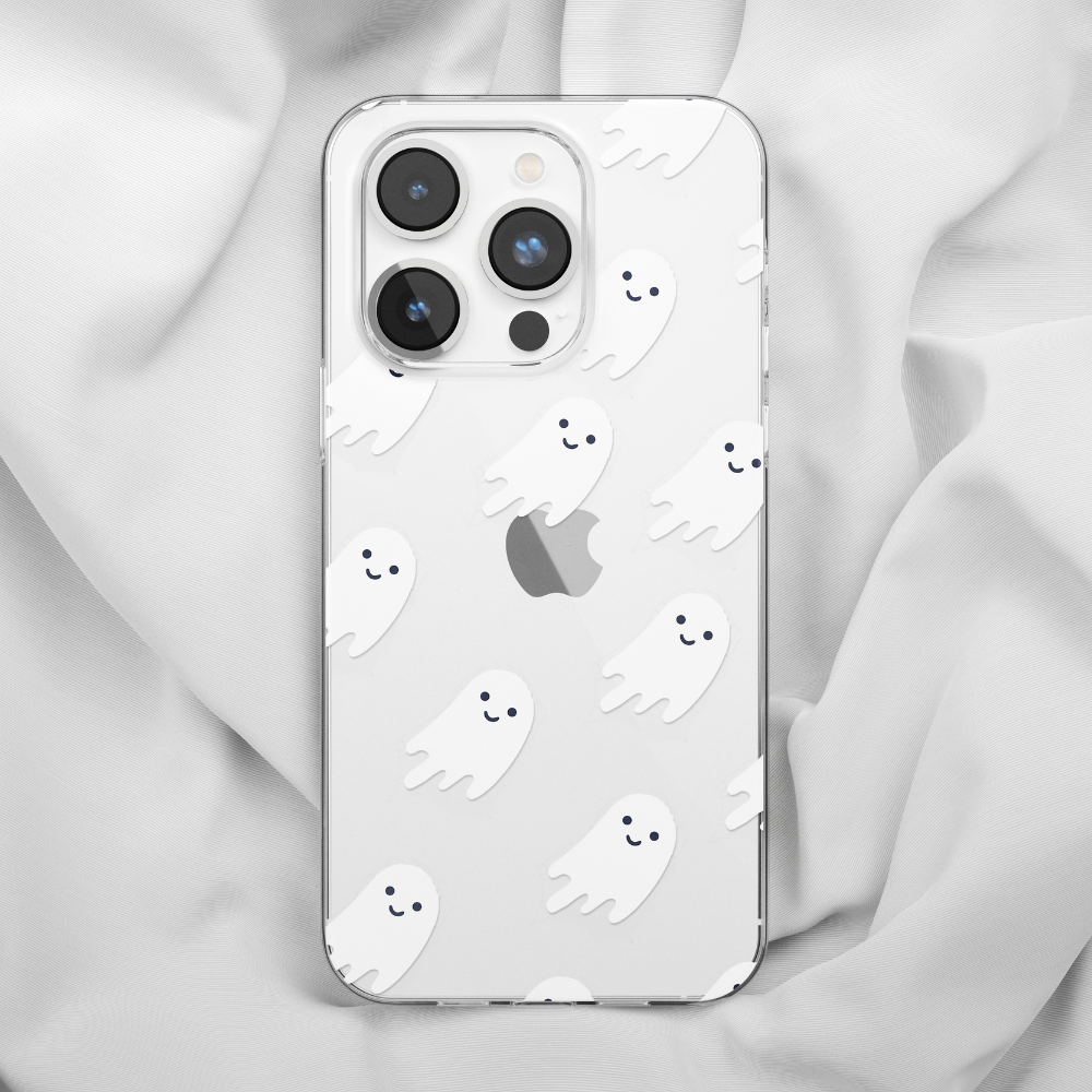 Clear Phone Case - Ghosts