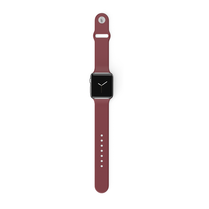 NAKD Apple Watch Strap - Burgundy