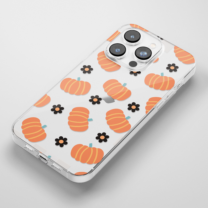 Clear Phone Case - Pumpkins