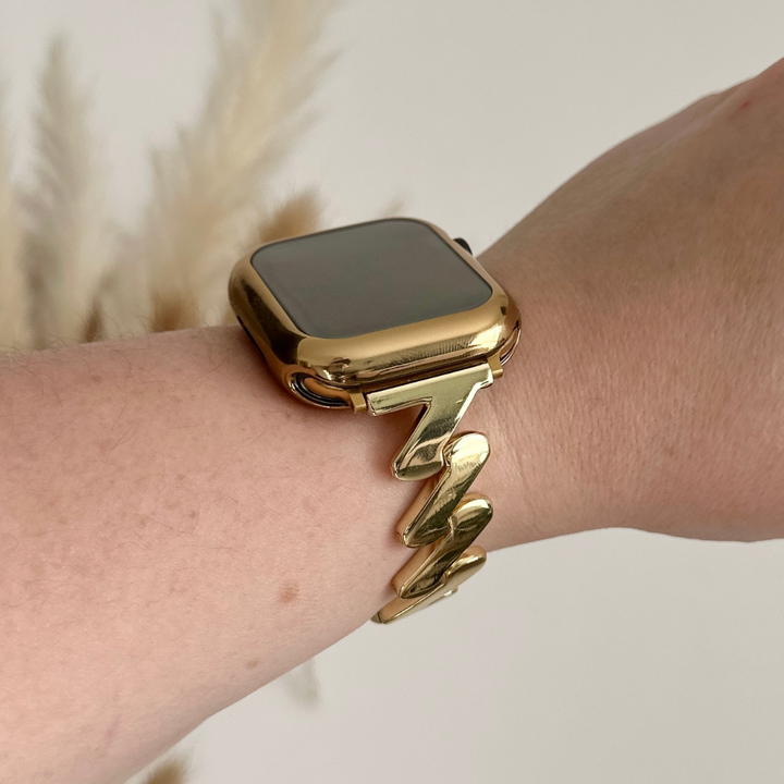 Ultimate Get Wavy Gold Apple Watch Strap Bundle