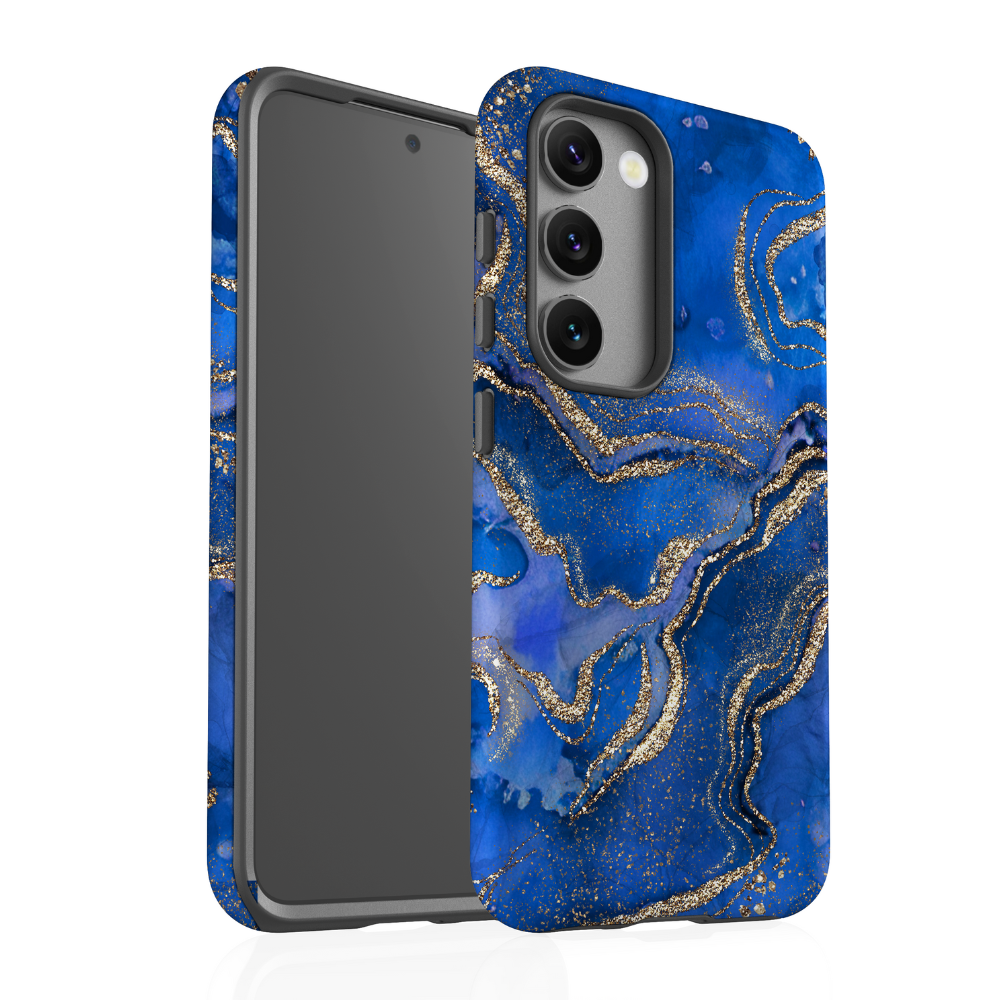 Samsung Phone Case - Royal Blue Crystal Algate