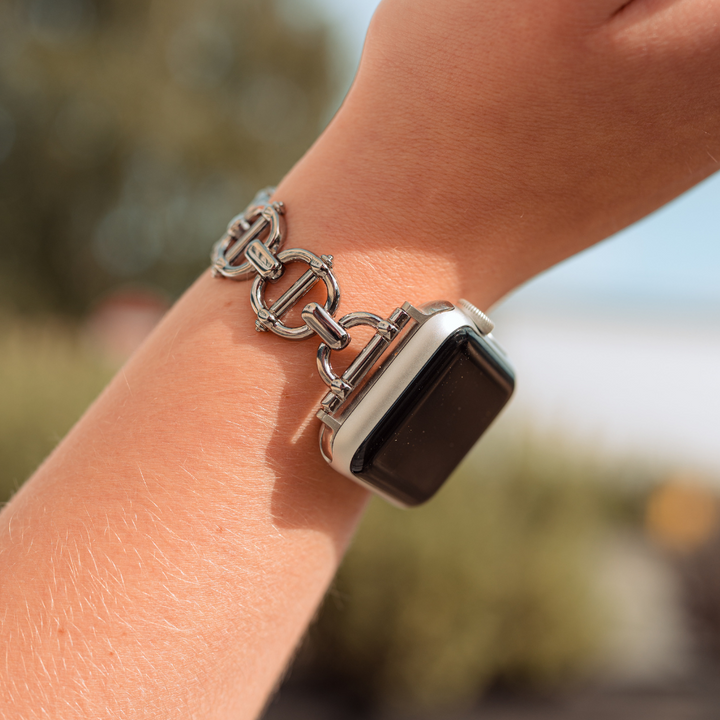 Metal Link Apple Watch Strap - Silver
