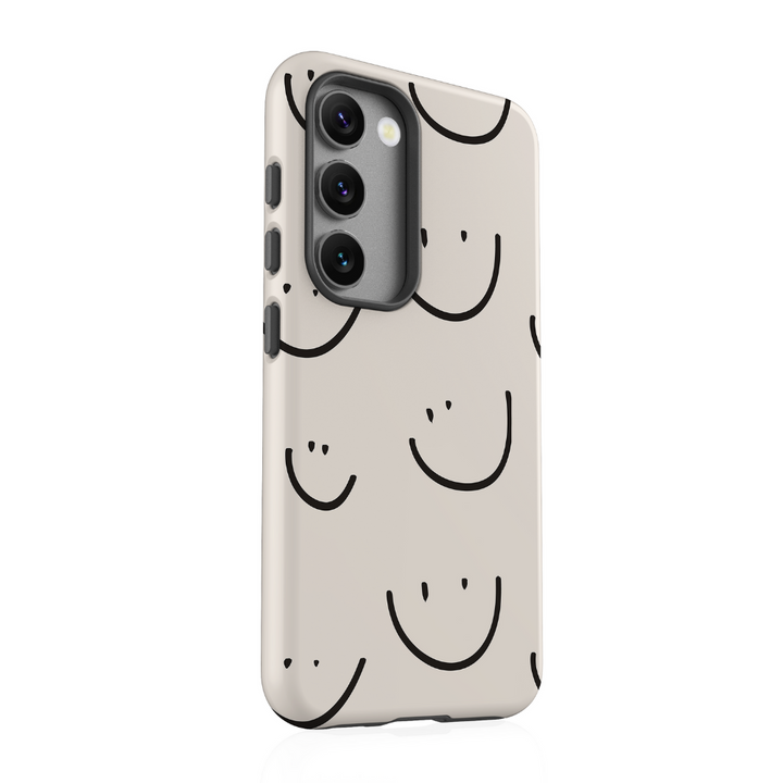 Samsung Phone Case - Smiley Doodle