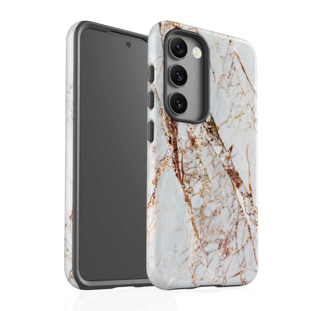 Samsung Phone Case - Rose Gold Marble