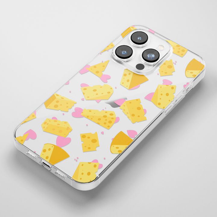 Clear Phone Case - For the Love of Cheese