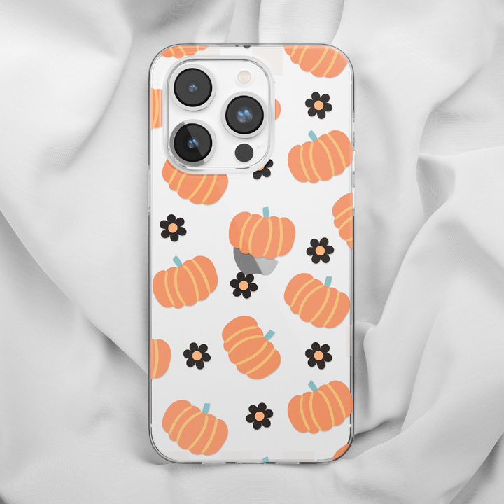 Clear Phone Case - Pumpkins