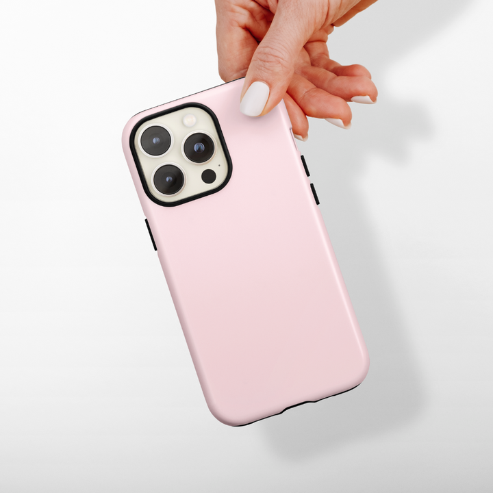 Tough Phone Case - NAKD Peony Pink