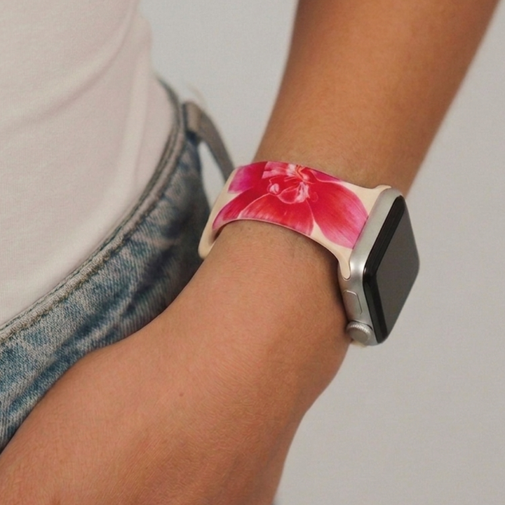 Orchid Sunset Watch Strap Watch Strap studio shoot