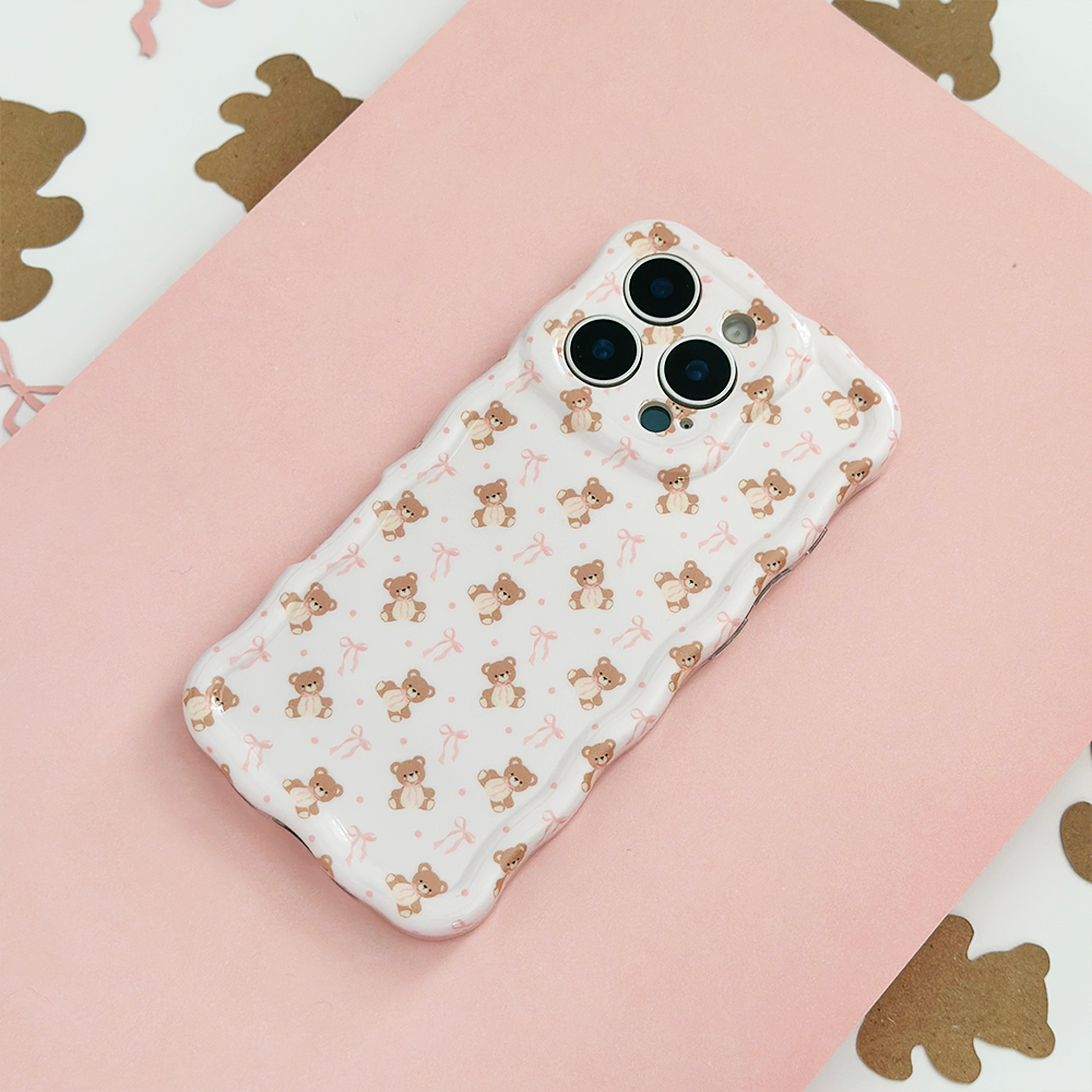 NEW - Wavy Phone Case - Thea Teddy