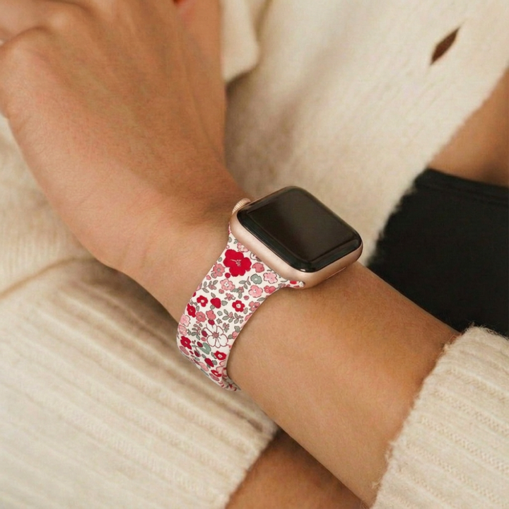 Cute Flowers Apple Watch Strap