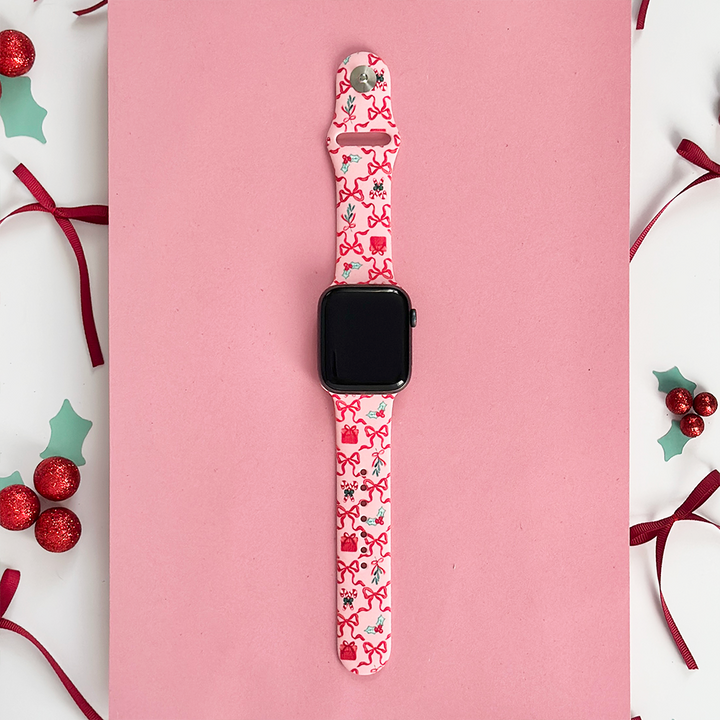 Christmas Kisses Apple Watch Strap