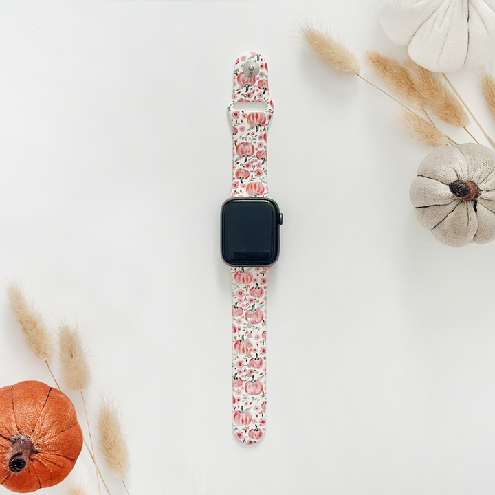 Ditsy Pumpkins Apple Watch Strap