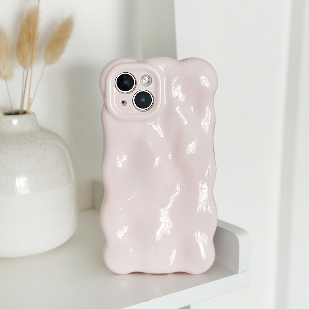 3D Bubble Phone Case - Ballet Pink