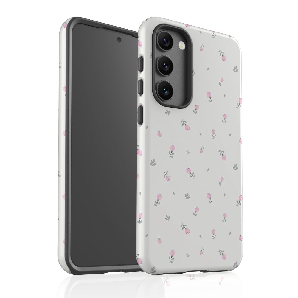 Samsung Phone Case - Ditsy Floral White