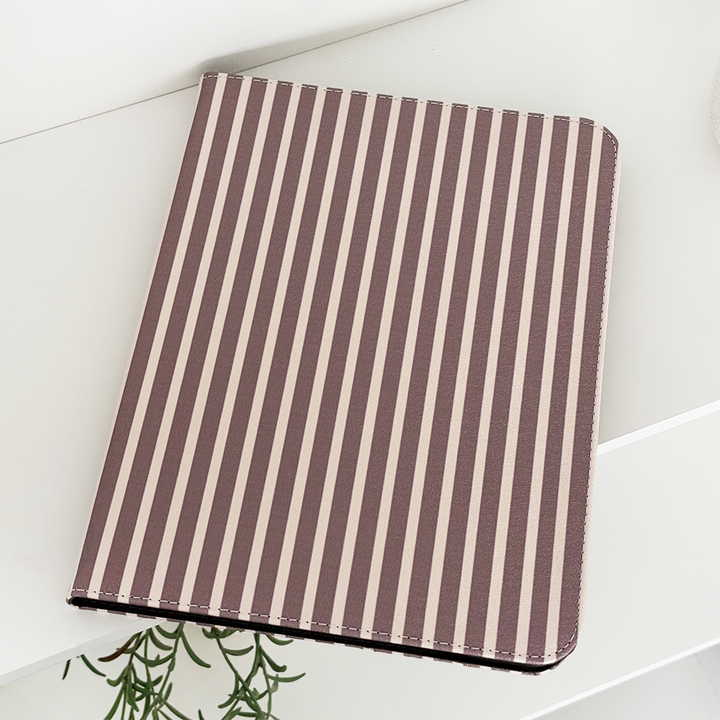 Chestnut Stripes iPad Case