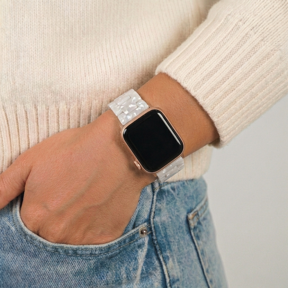 Luxe Pearl Apple Watch Strap | Watch Bands | Coconut Lane