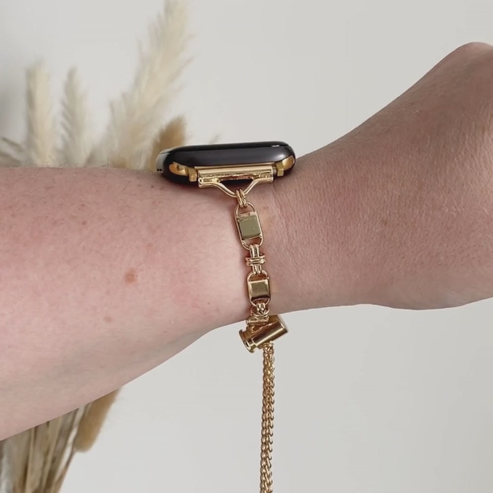 Simple Gold Bracelet Apple Watch Strap