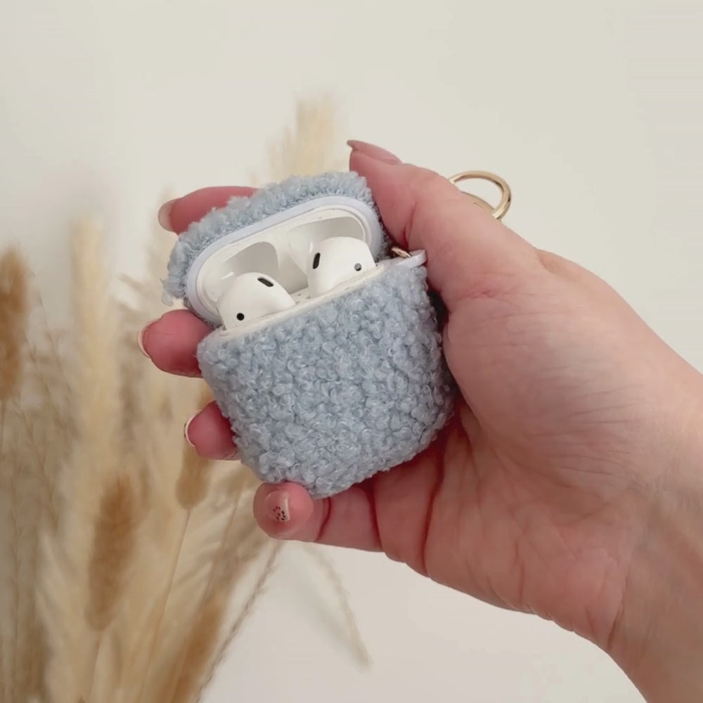 Teddy Airpods Case - Blue