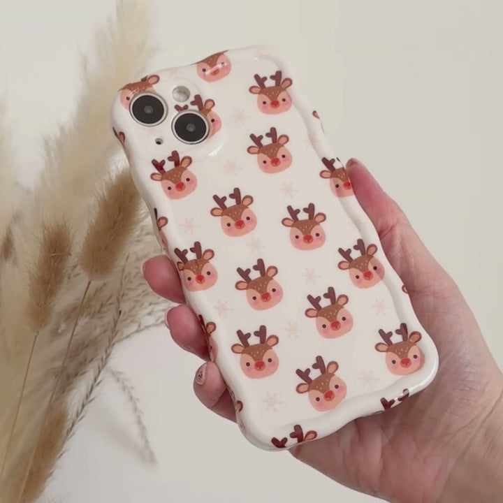 Wavy Phone Case - Ralphie Reindeer