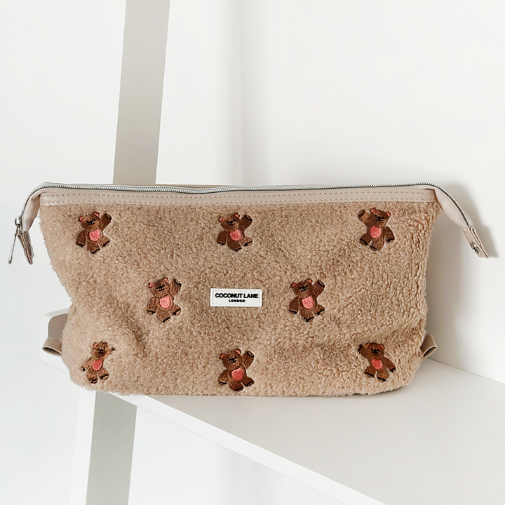 Magic Lifestyle Pouch - Theo Embroidered Teddy