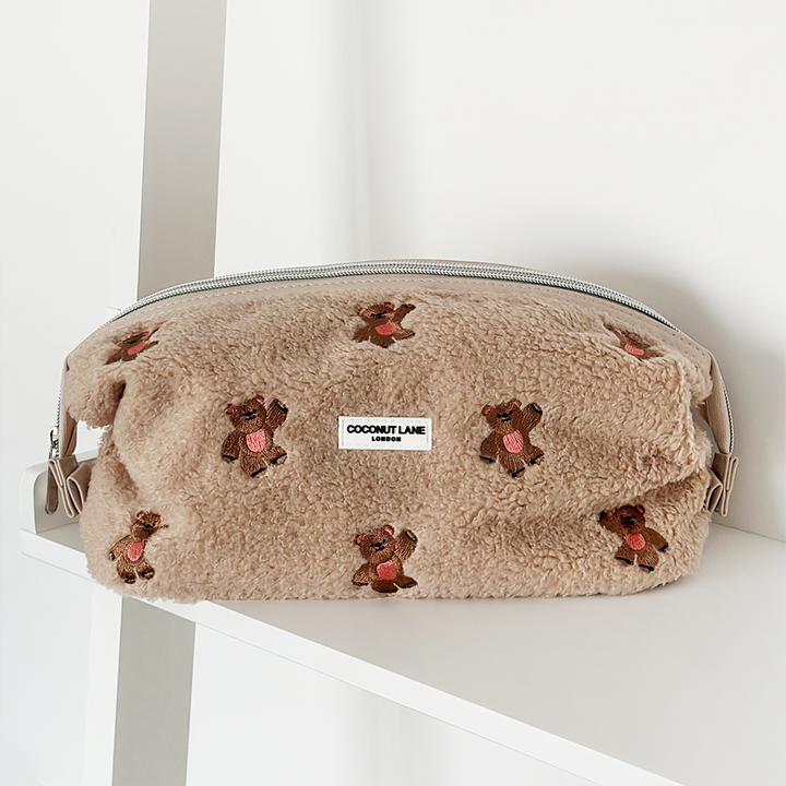 Magic Lifestyle Pouch - Theo Embroidered Teddy