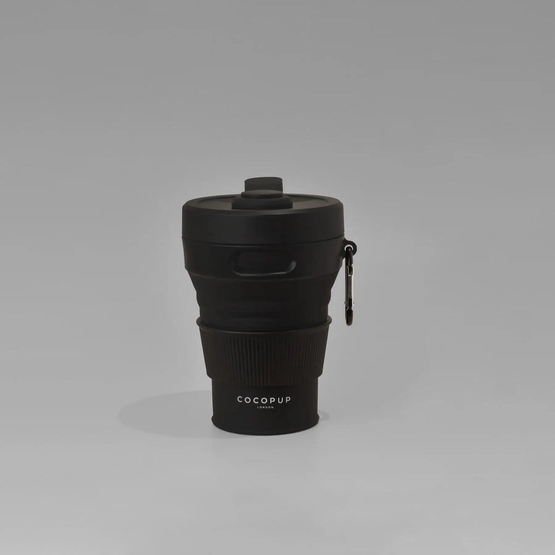 Collapsible Coffee Cup by Cocopup - Black