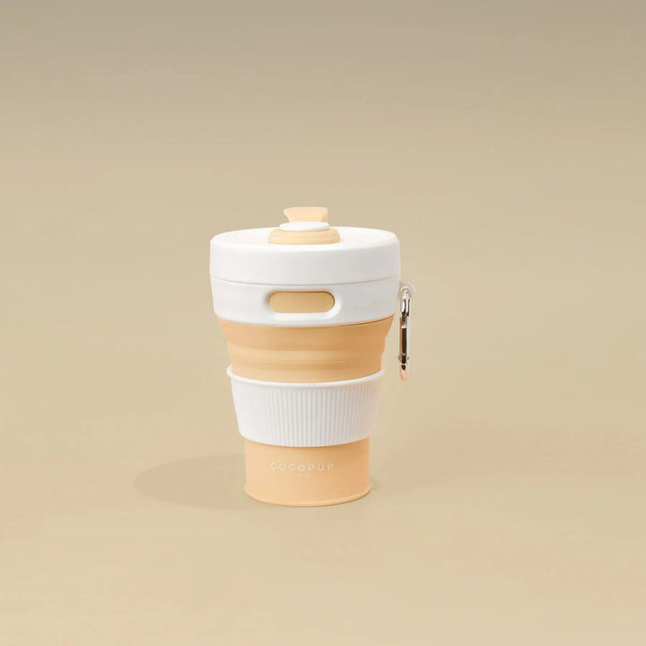 Collapsible Coffee Cup by Cocopup - Nude