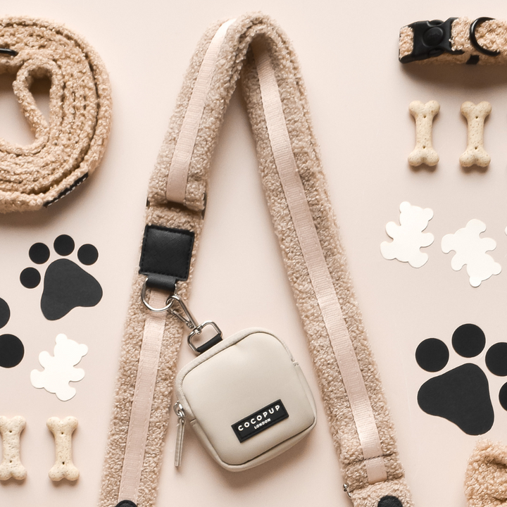 Dog Walking Caramel Latte Bag Bundle - Teddy Rupert