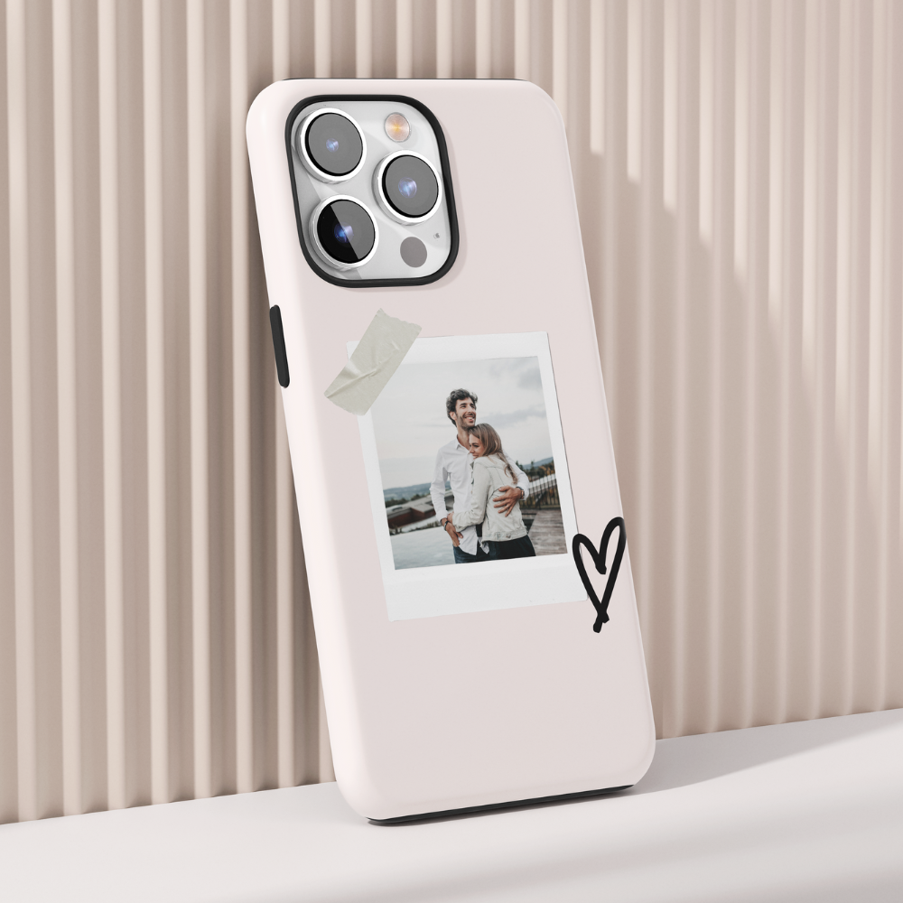 Personalised Polaroid Partner Phone Case - Upload Your Photo