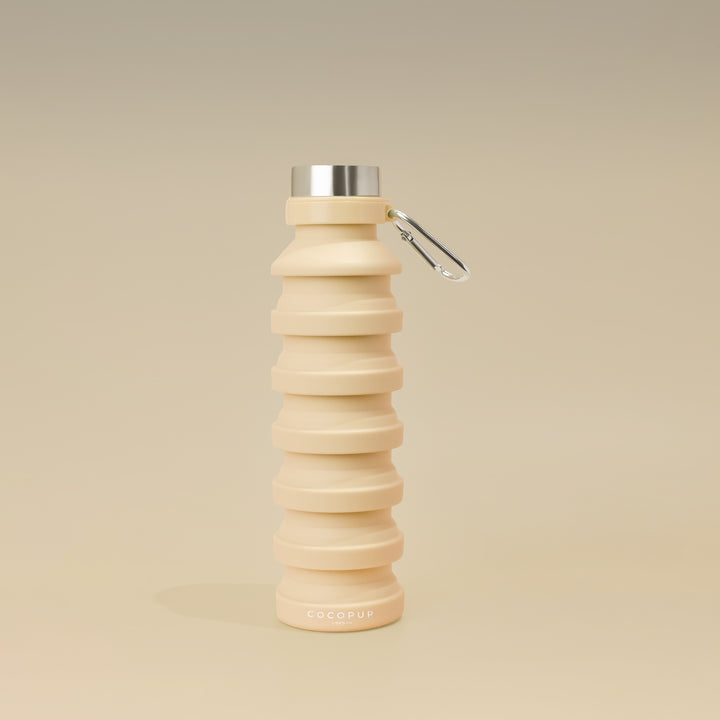 Collapsible Water Bottle by Cocopup - Nude