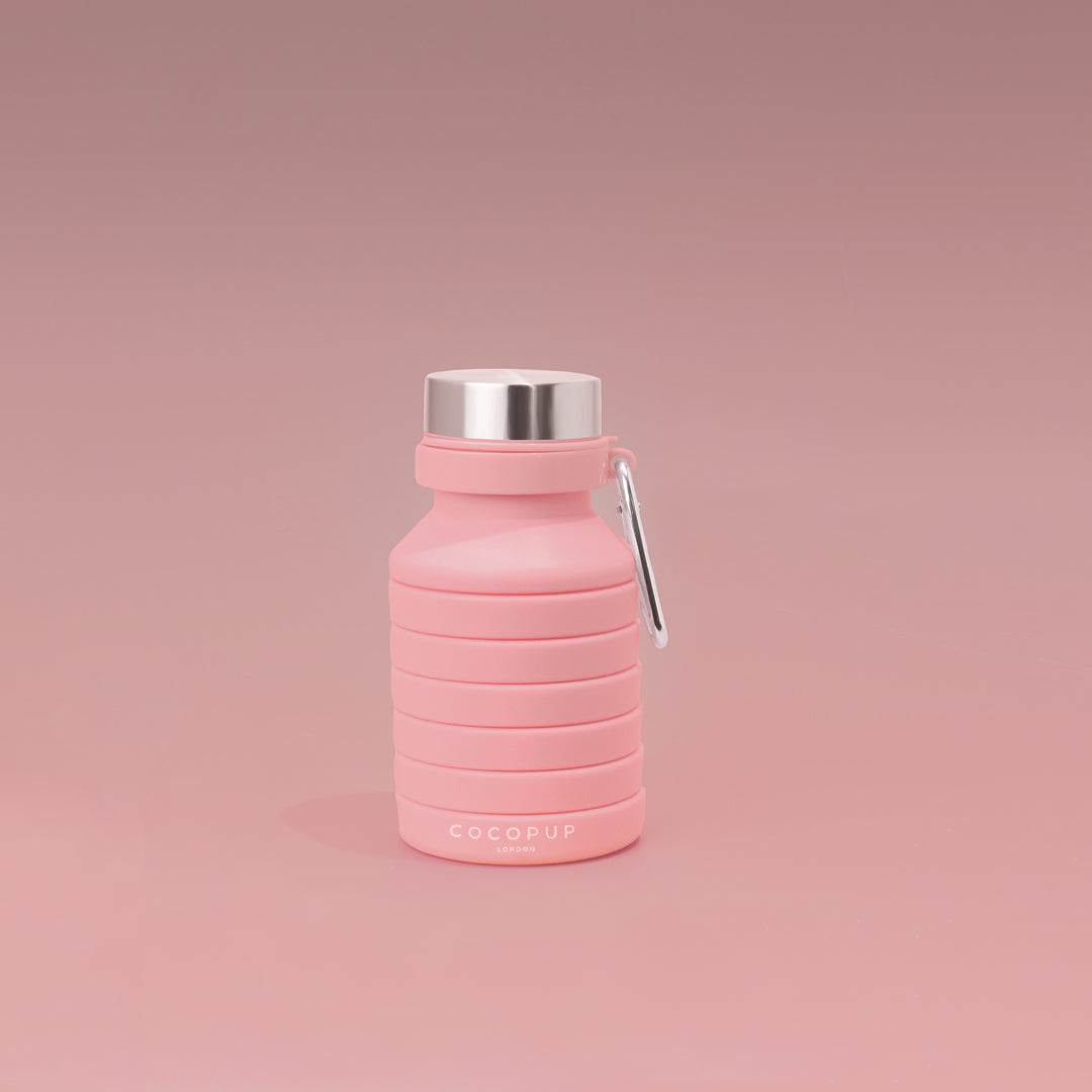 Collapsible Water Bottle by Cocopup - Pink