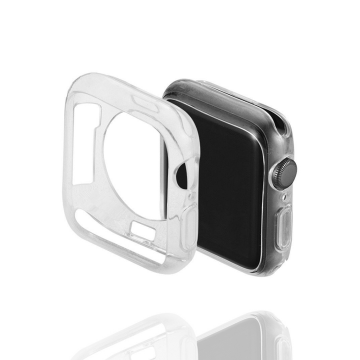 Silicone Apple Watch Case - Clear