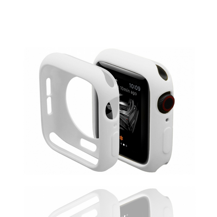 Silicone Apple Watch Case - White