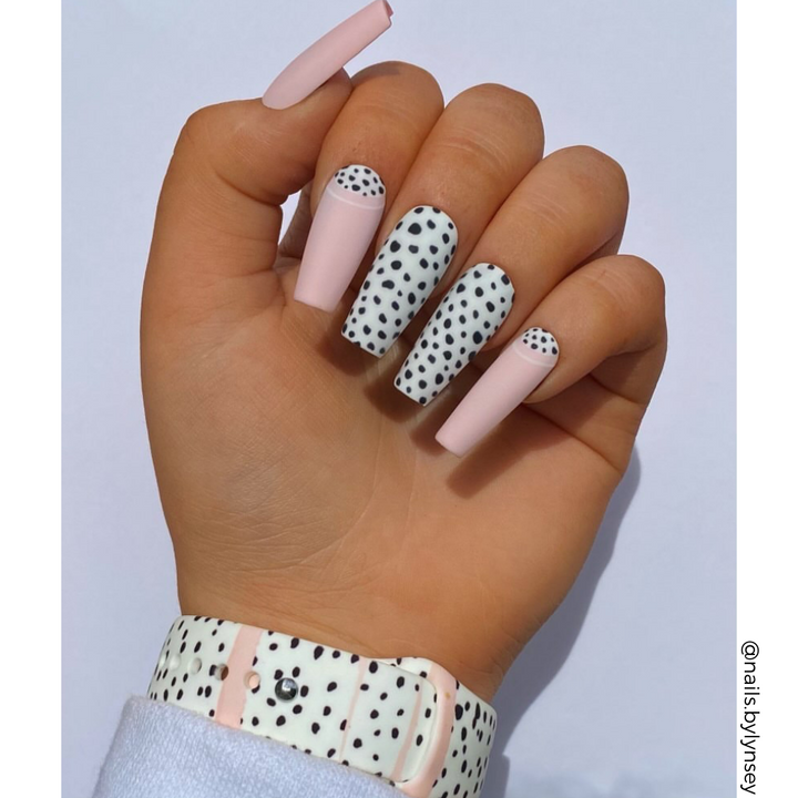 Fitbit Strap - Pink Dalmatian