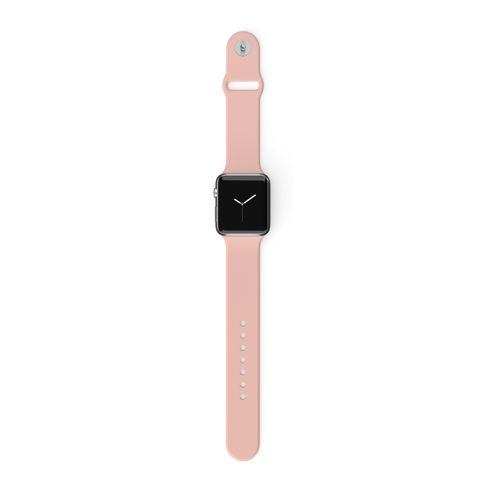 NAKD Apple Watch Strap - Coral Pink