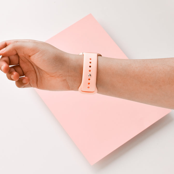 NAKD Fitbit Strap - Coral Pink