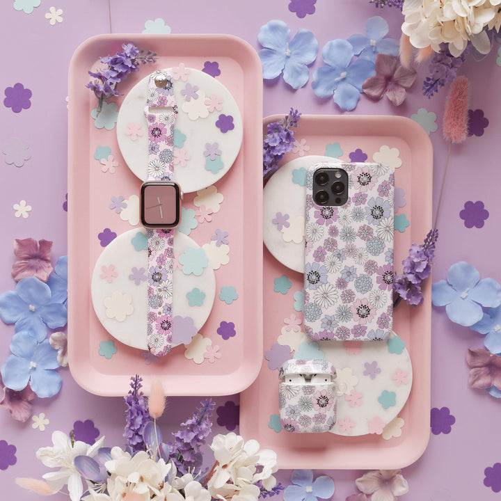 Airpods Case - Pastel Flowers