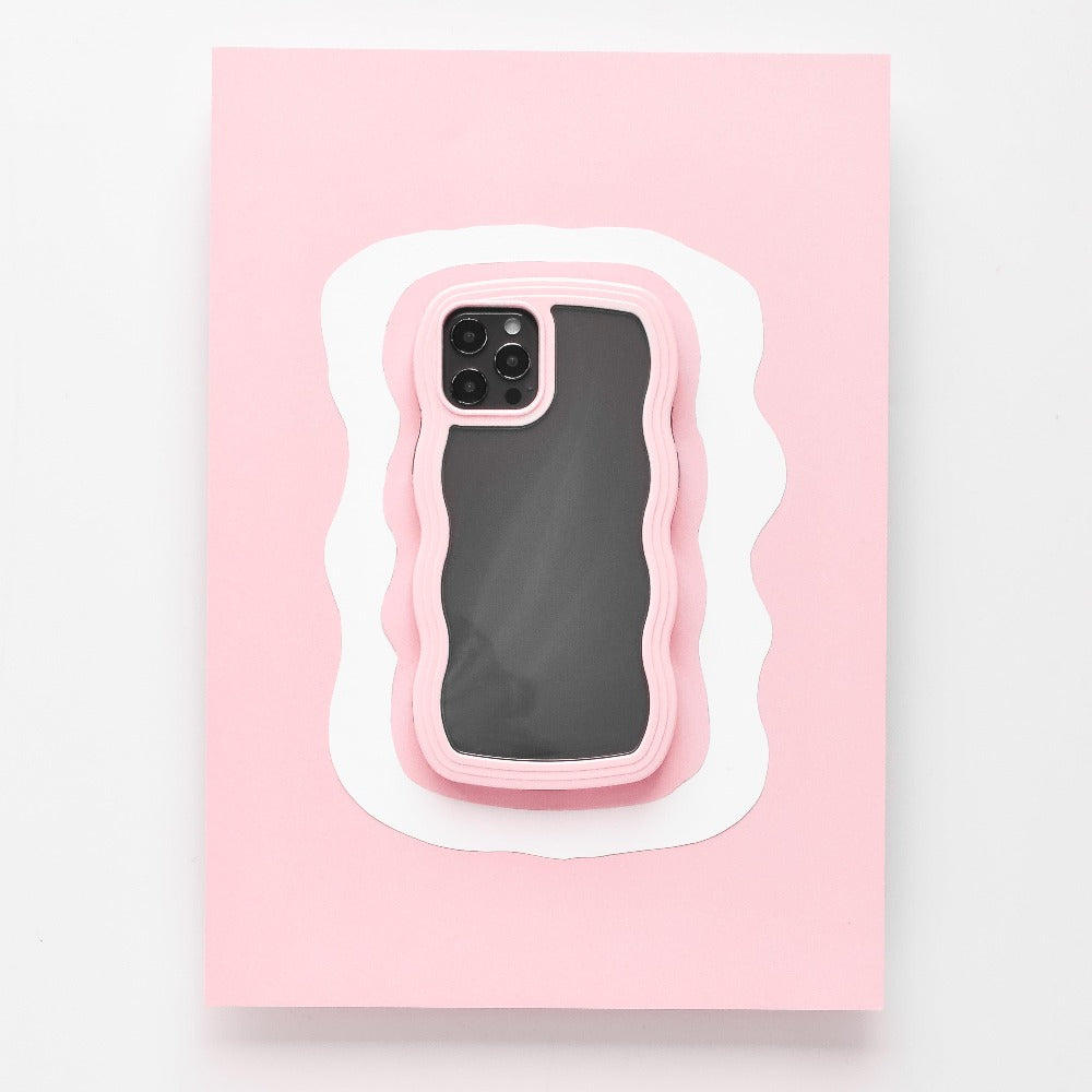 Curvy iPhone Case - Pink | Phone Cases | Coconut Lane Curvy iPhone Case - Pink | Phone Cases | Coconut Lane